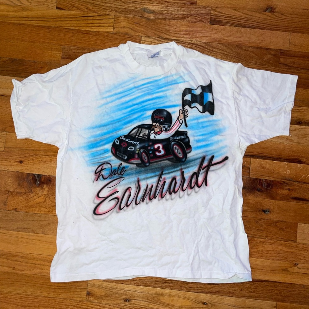 Vintage Dale Earnhardt Airbrush Tee Shirt